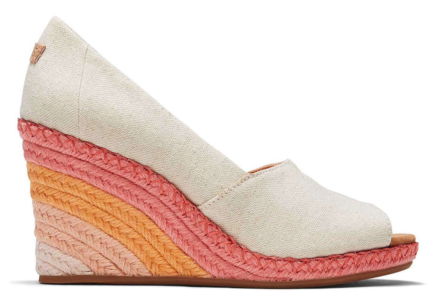 Toms Michelle Heel Wedge White - Womens - 92750-XJCL